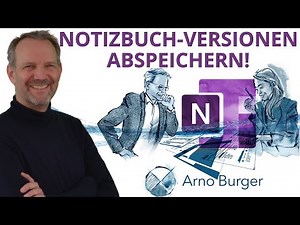 Notizbuch EXPORTIEREN und WEITERGEBEN! | Arno Burger | OneNote Quicktipp #20
