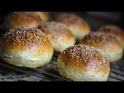 Hamburgerzsemle recept 5 percben - Gábor a Házi Pék