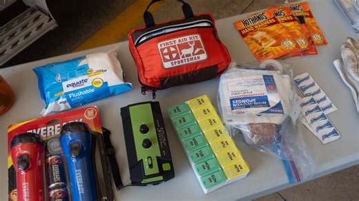 Take a look inside a 72-hour emergency go bag