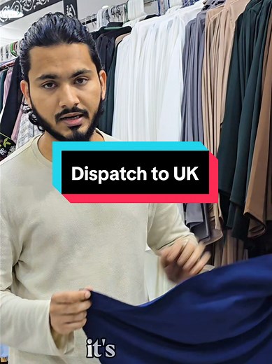 Wholesale Abaya Orders Dispatched to the UK