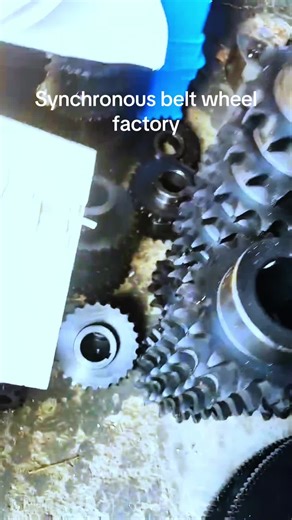 Synchronous belt wheel factory #pulley#timingpulley #cnc #bearing #fyp