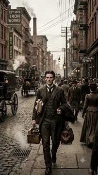 Nikola Tesla: The Man Who Changed Electricity Forever ⚡#NikolaTesla #Tesla #HistoryShorts