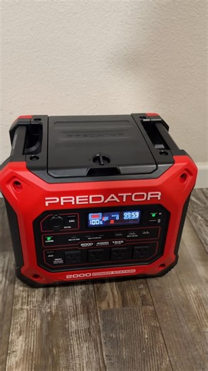 Mastering Mayhem on Instagram: "You Ready For The Freeze? I Am With The PREDATOR 2000W Generator @harborfreight #freezewarning #generator #Generators #harborfreight #backuppower"
