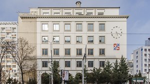 Fostă clădire Romtelecom, peste drum de Spitalul Floreasca, renovată de Umbrărescu. Cum arată acum •