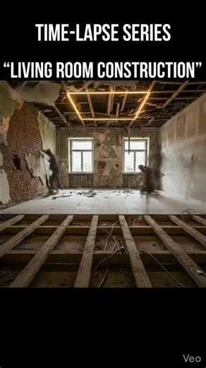 From Ruins to Luxury Living Room | Cinematic Time-Lapse Transformation