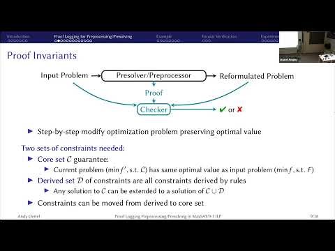 WHOOPS '25 Tutorial 5: Proof logging for preprocessing/presolving in MaxSAT and 0-1 ILP