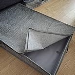 4 Inch Low Profile Under Bed Storage Drawer 2 Pack, Lightweight Underbed Clothes Storage Container Bins with NO STURCTURE, Shallow Storage Bag for Dorm & Home, With Clear Lids and Waterproof Fabric