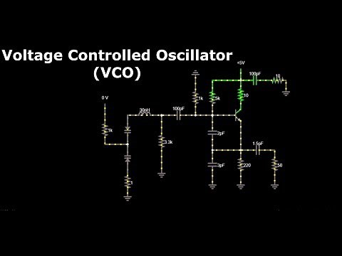 Voltage Controlled Oscillator (VCO)- VCO Circuit, Construction & Working- VCO Simulation & Waveform