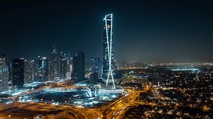 1.1K views · 18 reactions | The first tower to rise in Uptown Dubai, Uptown Tower is reshaping the skyline with its iconic design. Developed by DMCC, Uptown Dubai is a premium business destination featuring eight exclusive towers in the heart of Dubai, offering unmatched infrastructure, business services and lifestyle. Experience this dynamic new district today: https://hubs.li/Q033V0660 | DMCC - Dubai Multi Commodities Centre | Facebook