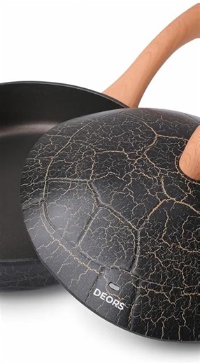 Bionic Turtle Design Nonstick Ceramic Frying Pan (2.5 qt, 10.3