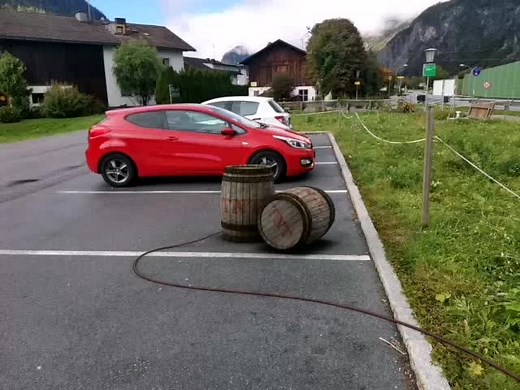 #explosion of two barrels of TNT