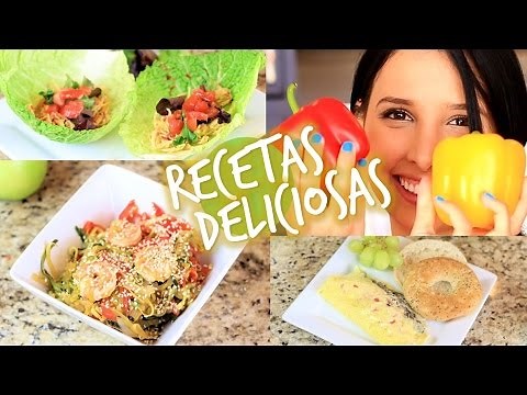 RECETAS FACILES y SALUDABLES!