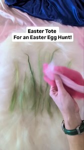 ❤️ I just posted the wet-felted tote full tutorial for my subscribers.❤️ This is a fun and simple Easter Tote that could be used for an Easter egg hunt. This tote will be an in-person wet felting and needle felting wool workshop. Message me if you are interested. Location: Cookeville, Tn | Red Fox Felting