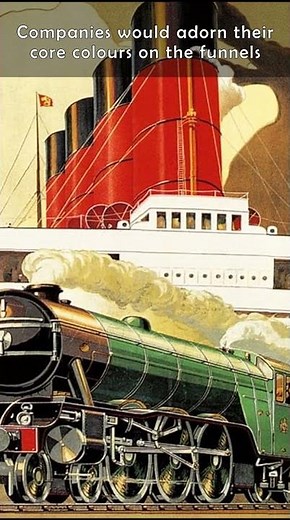 How ships SHOW OFF with their BIG FUNNELS