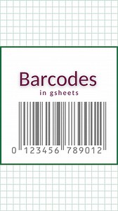 46K views · 466 reactions | Barcodes in GSheets‼️ ️ Don't forget to save this post! 六‍ Get your Excel templates at linktr.ee/CheatSheets 珞 Follow us on TikTok, YouTube, Twitter, Threads, and more at the link above! #excel #exceltips #exceltricks #spreadsheets #corporate #accounting #finance #workhacks #tutorials | CheatSheets | Facebook