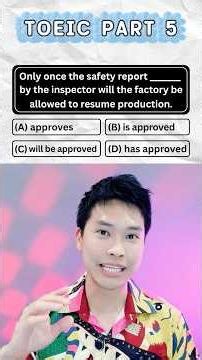 ทำให้ได้‼️ ข้อนี้ความยากระดับ TOEIC 650 🔥 #TOEIC #reading #mofficetoeic