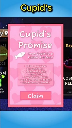 DON'T MISS Cupid's Promise! ❤️ | Fisch Valentines Rewards