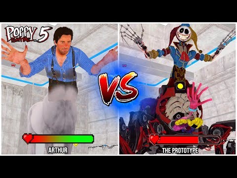 Poppy Playtime Chapter 5 – ARTHUR is The PROTOTYPE in BRIGHT MODE! Mod Showdown 4K