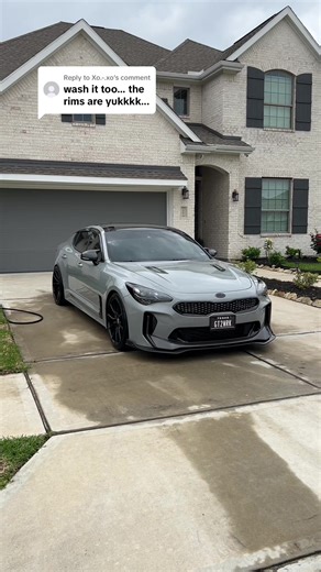 Modified Kia Stinger Turbo Features Carbon Fiber Exhaust | Car Mods