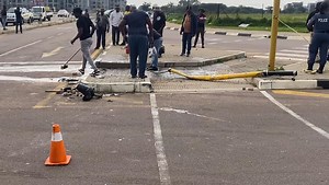8.1K views · 73 reactions | Two more taxi bosses were shot dead in a daylight hit in Midrand as the violence in the industry keeps rising. The pair from the Alexandra Taxi Association were ambushed on New Road, just weeks after top boss Molefe Moekeletsi was killed. Police are hunting the suspects. https://scrolla.africa/two-more-taxi-bosses-gunned-down-in-midrand-shooting/ | Beast of news | Facebook