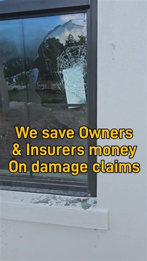 Vandalism Scratch Repair on New Custom Home — Impact Glass Restored, Not Replaced | Lutz FL
