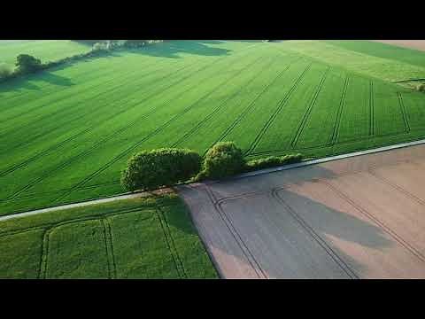 Drone Footage Agriculture Land | Aerial Views Croplands