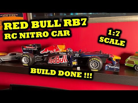 Build the Red Bull RB7 Remote Controlled Model Car | ModelSpace KYOSHO | Formula 1 F1 | 1:7 RC Nitro