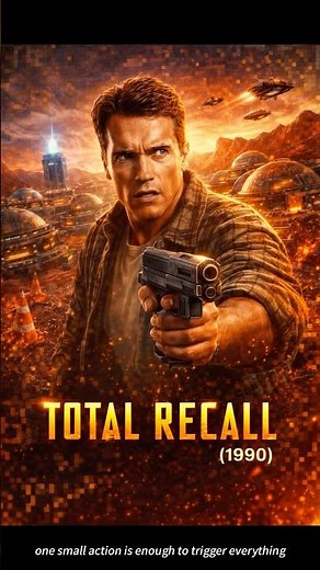 Total Recall (1990) – Enemies Think They Hit Him, But It’s Just a Hologram Trick