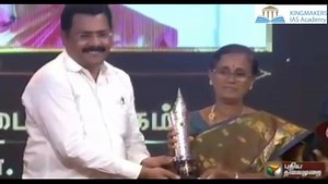 26K views · 84 shares | Puthiya Thalaimurai "Best Teachers Award" - Prof. Sathyashree Boominathan, Managing Director, Kingmakers IAS Academy hand over the Great Award to Mrs. J.Ruby Catherine Teresa for Best Teacher Award and Certificate for Excellence given by Puthiyathalaimurai Managing Editor Mr. Karthigai Selvan. | Kingmakers IAS Academy | Facebook