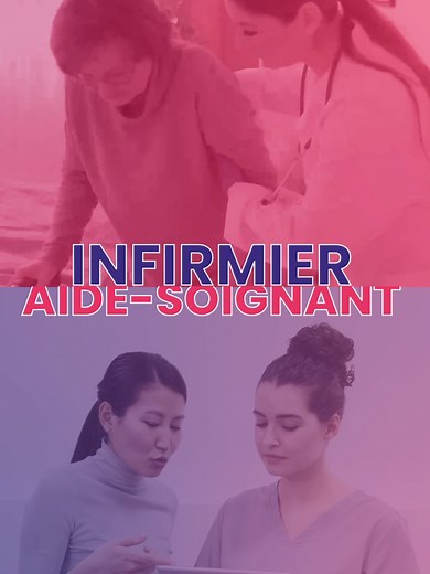 Différences entre aide-soignant et infirmier en 1 minute