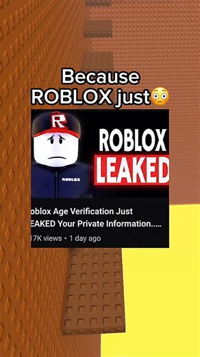 Roblox EXPOSED Us All!😭 #roblox #robloxshorts #robloxedit