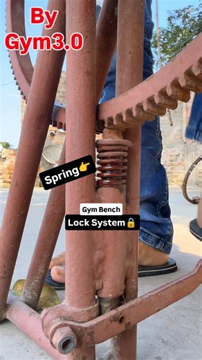 Gym 3.0 on Instagram: "Gym Bench Lock System🔥 #gymbench @desigym_setup"