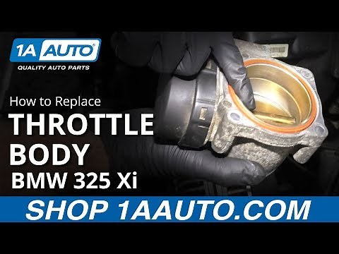 How to Replace Throttle Body 97-06 BMW 325 Xi