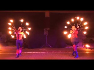 Feuershow DANCE IN FLAMES von Tanzlicht K & Feuer und Farbe aus Frankfurt/Main