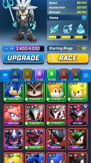 Claim Tails Vault - Sonic Forces Speed Battles #shorts #trending #viral #fyp #tails #silver #blaze