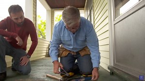 In this episode of Ask This Old House, Tommy repairs a broken board on a front porch. Richard analyzes a homeowner’s green-stained shower. Subscribe to our YouTube channel for more exclusive episodes like this one: https://www.youtube.com/user/thisoldhouse | This Old House