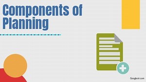 10 Components or Elements of Planning (with Examples) -