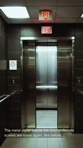 Trapped in a Loop: The Elevator Door Won't Open #shorts