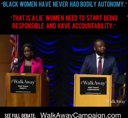 Reese Everson & Shemeka Michelle spar on the topics of abortion, bodily autonomy & women’s rights vs. responsibility at the #WalkAway Black Americans Debate See full debate: WalkAwayCampaign.com | Brandon Straka