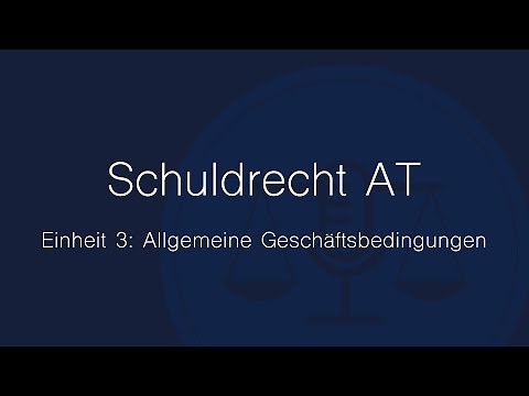 Allgemeine Geschäftsbedingungen