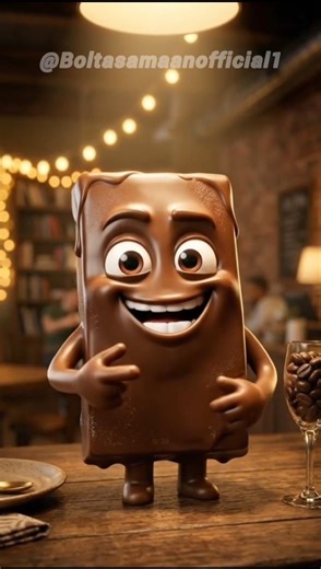 Chocolate want to say something?what happen 🤔#objecttalks #viral