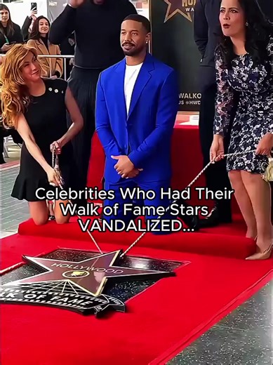 Celebrities with Vandalized Walk of Fame Stars