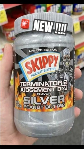 Things I need in my life : Terminator 2 Judgement Day Peanute Butter #terminator2 #trending #shorts