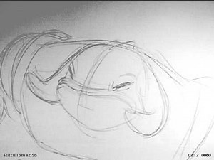 Stitch Encounter GANTU rough animation, Sc.1