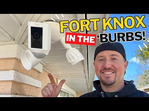 Easy Install, No tools required // Ring Floodlight Cam