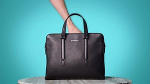 4.6K views · 601 reactions | From the Ferragamo Fall Winter 2017 Men's leather goods selection, a modern briefcase. | FERRAGAMO | Facebook