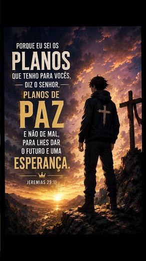 Deus Tem Planos de Paz Para Sua Vida | Jeremias 29:11