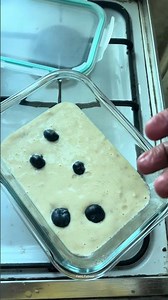 The Easiest Healthy Cake Recipe | My First Baking Experience 🍌🫐 #baking #healthyfoods