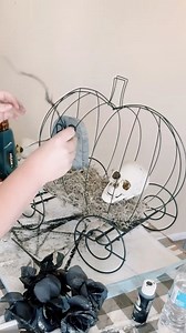 508K views · 5.6K reactions | DIY Dollar Tree Spooky Pumpkin Carriage #fyppp #dollartreediy #Halloween #dollartree #diy | Windy City Crafts | Facebook