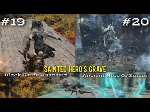#19 Black Knife Assassin & #20 Ancient Hero Of Zamor - Elden Ring